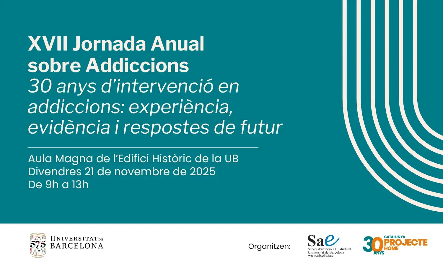 XVII Jornada Anual sobre Addiccions