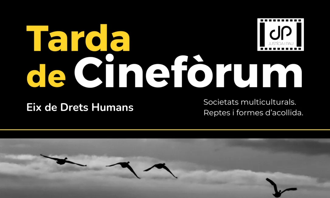 Cartell oficial de la primera sessió del cicle 'Tarda de Cinefòrum'.