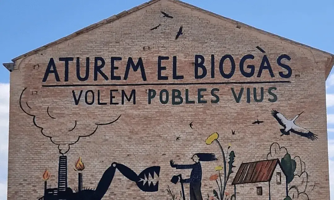 Mural de l'artista Swen Schmitz Coll al Tarròs.