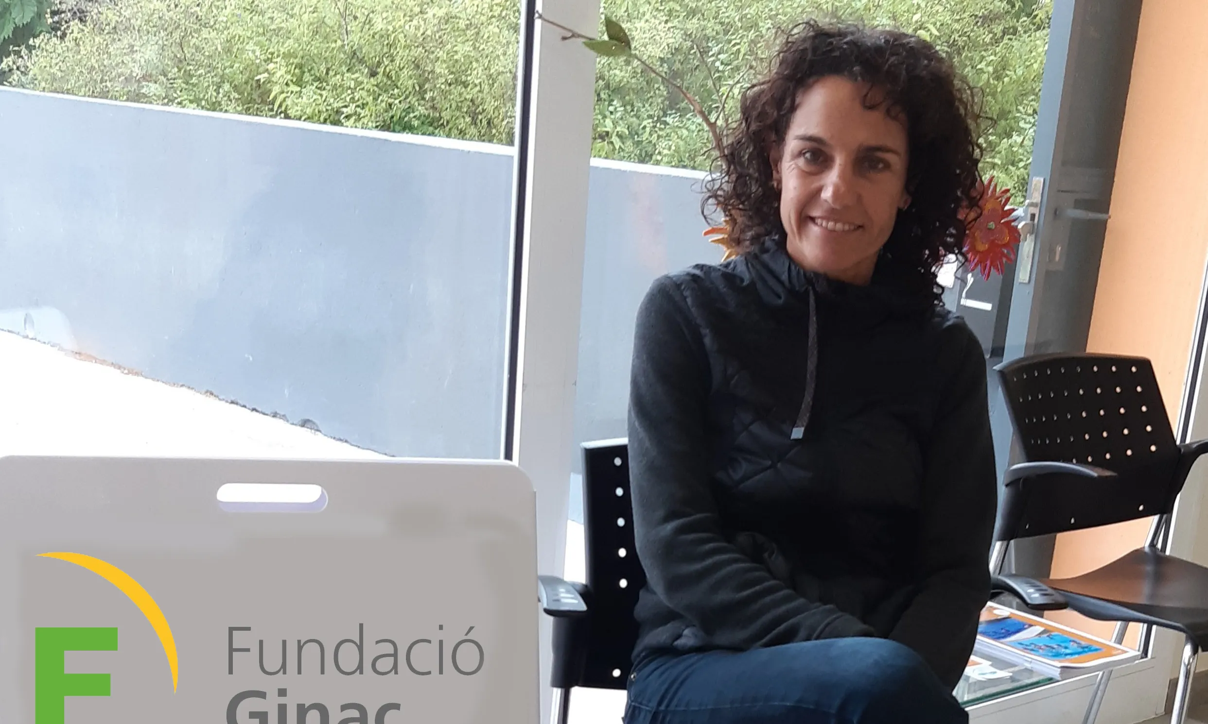 Elena Rodríguez, responsable de comunicació de la fundació Ginac