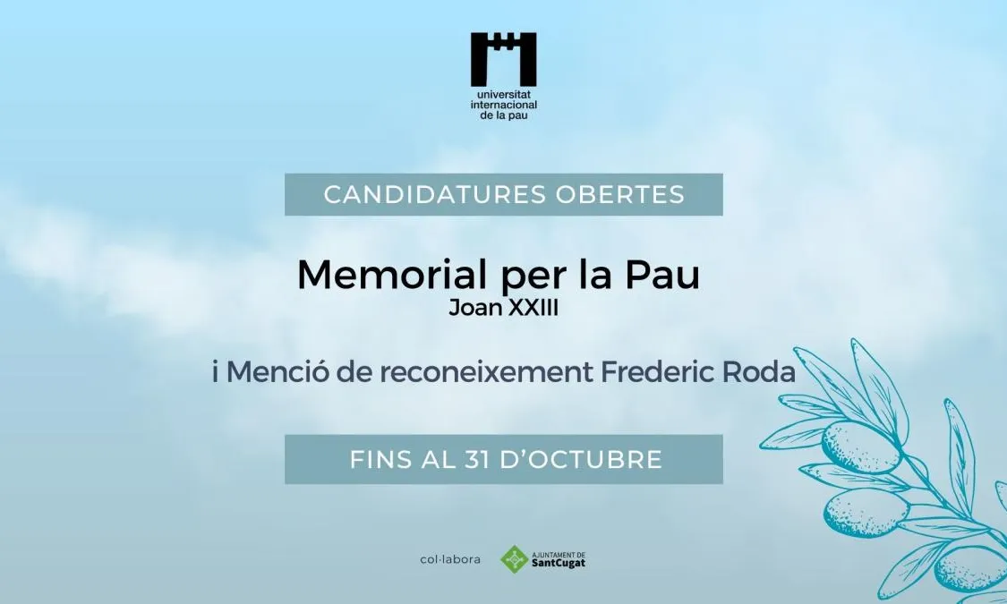 Cartell de la convocatòria Cartell de la convocatòria