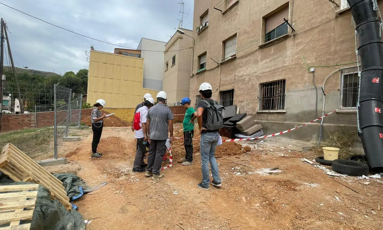 Visita d'obra a Mont Ral 