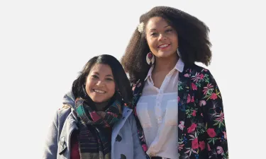 Chandra Kala Clemente i Laia Muñoz