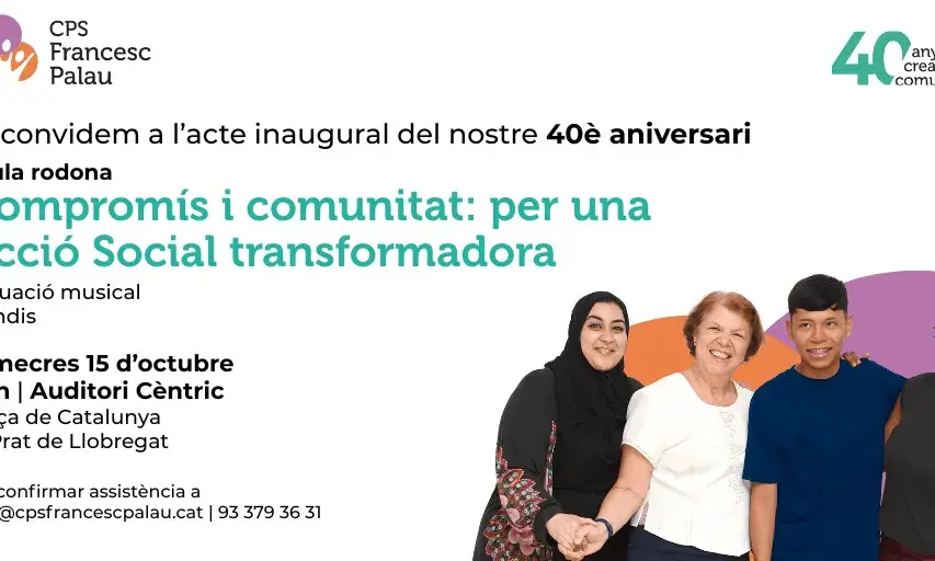 Celebració del 40è aniversari del CPS Francesc Palau