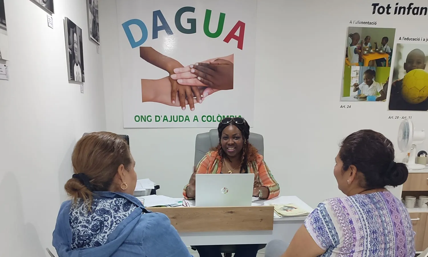 L'Olga Grueso és una de les cofundadores de l'ONG Dagua.