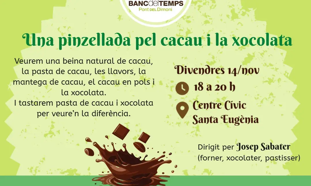 Xarrada cacau i xocolata