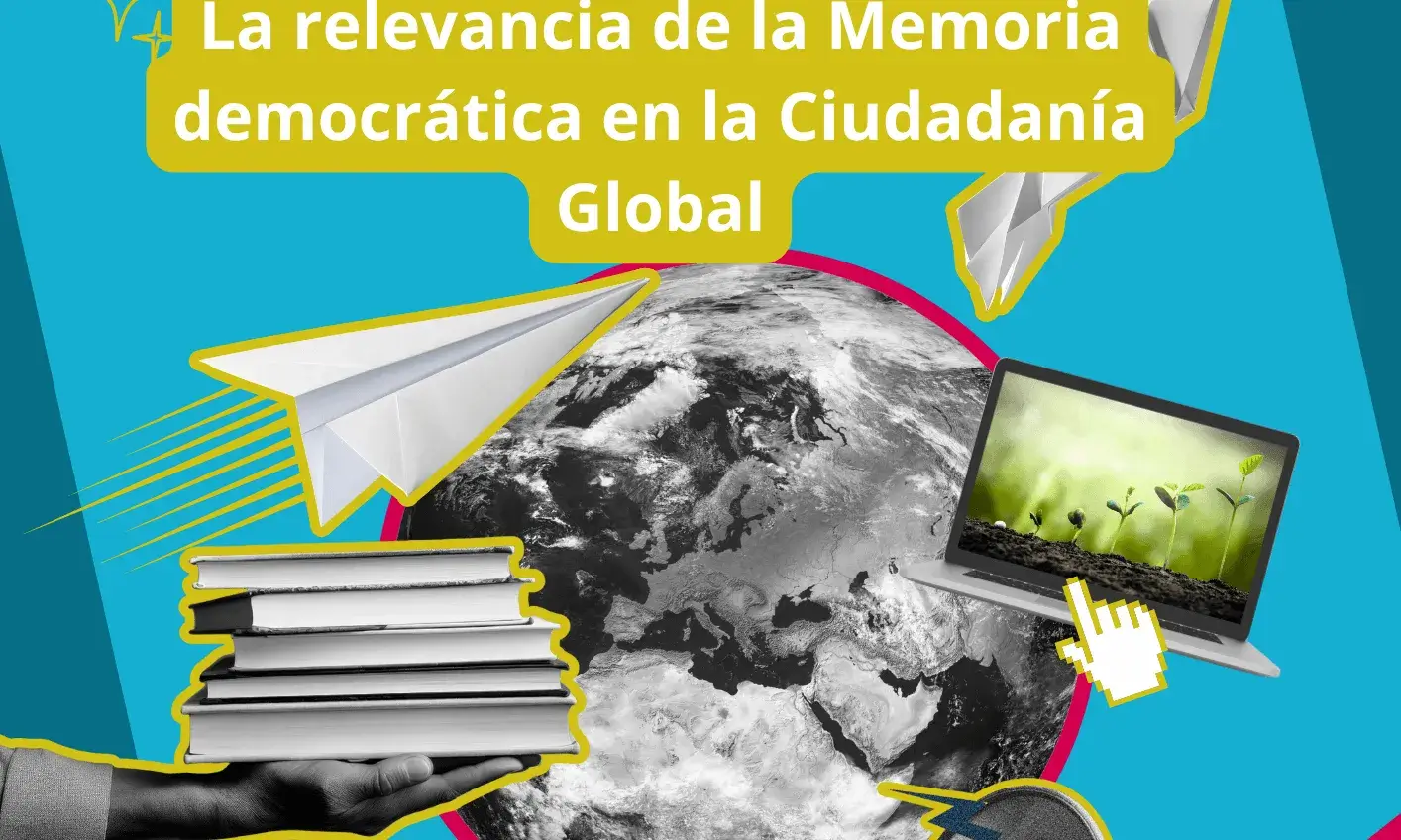 Anunci del Webinar ”La rellevància de la Memòria Democràtica en la Ciutadania Global”, Data emissió: 18 novembre, Hora: 17:30-18:30