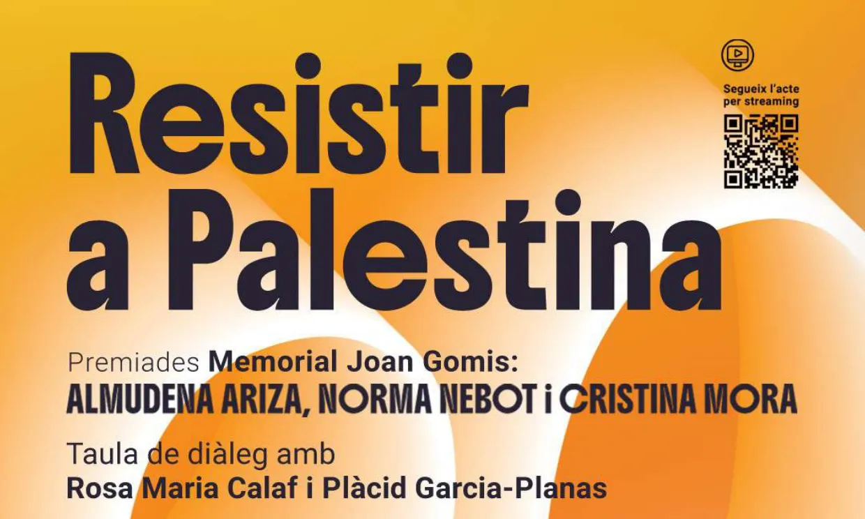 Cartell oficial de la taula de diàleg '20 anys de periodisme solidari'.