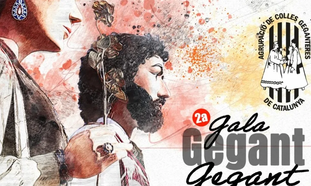 Cartell oficial de la segona edició de la gala 'Gegant gegant'.