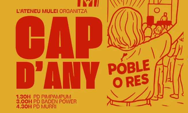 Cap d’Any popular a la carpa Mariona de Molins de Rei.