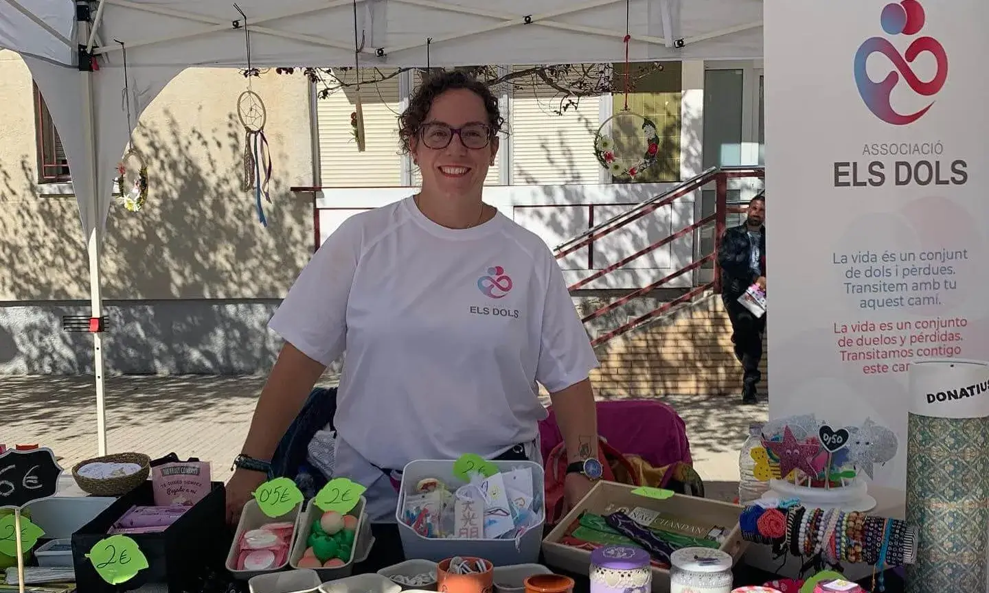 Els Dols també fa sensibilització al carrer: parades en fires, tallers infantils i activitats 