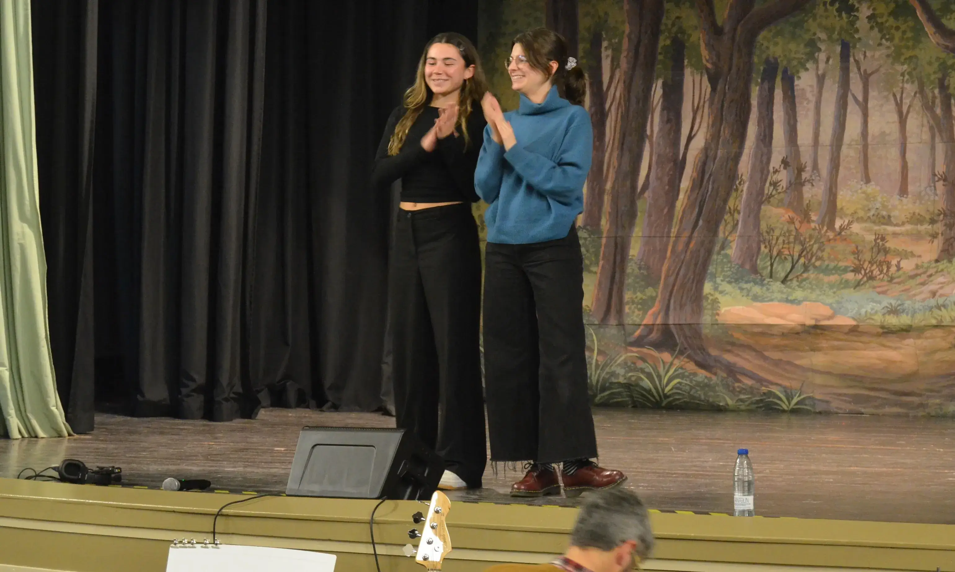 L'Anna Guimerà i la Júlia Felius són les directores dels Pastorets del Clot. Font: Xavier Somoza.