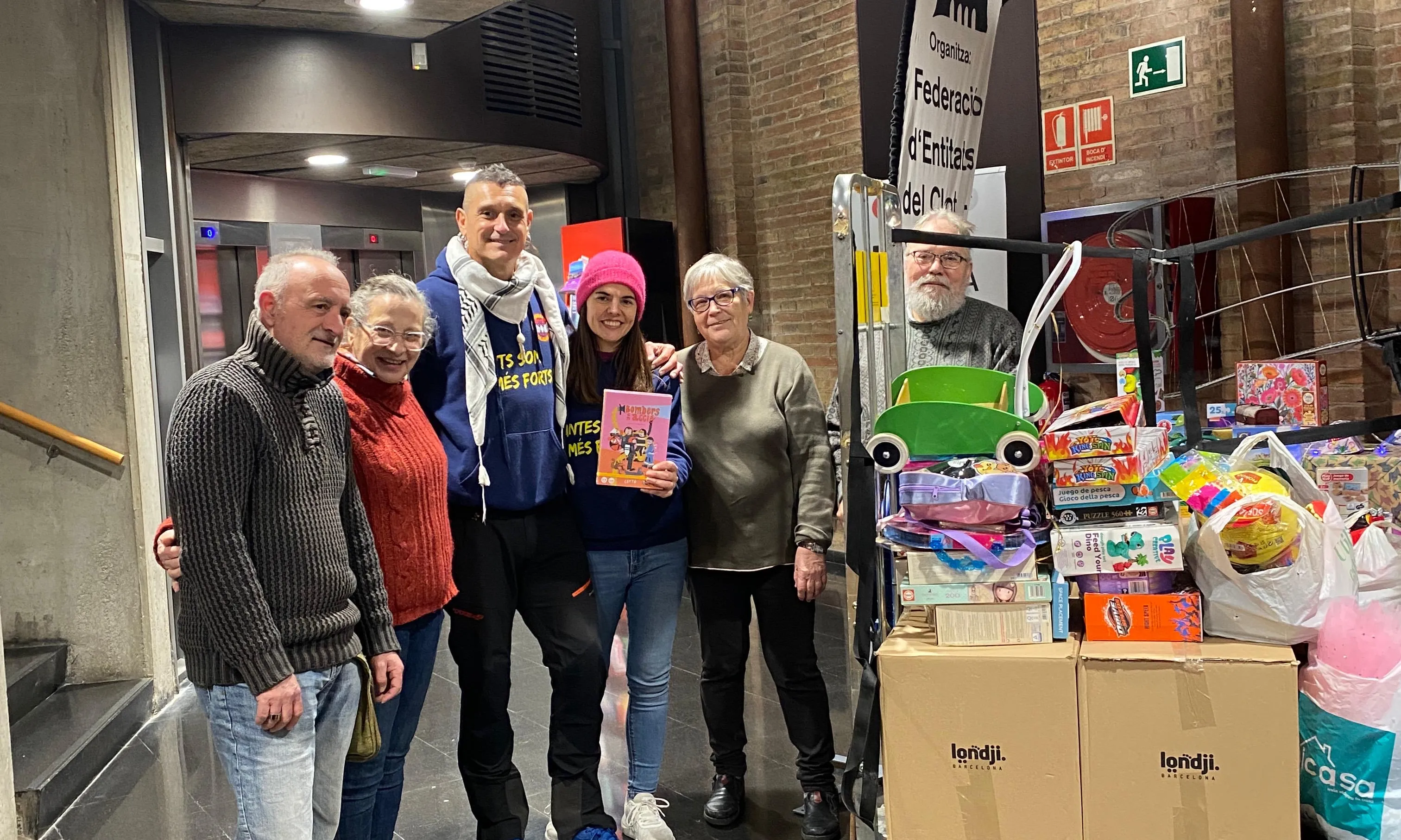 La Federació d'Entitats Clot-Camp de l'Arpa va ser una de les beneficiades l'any 2024