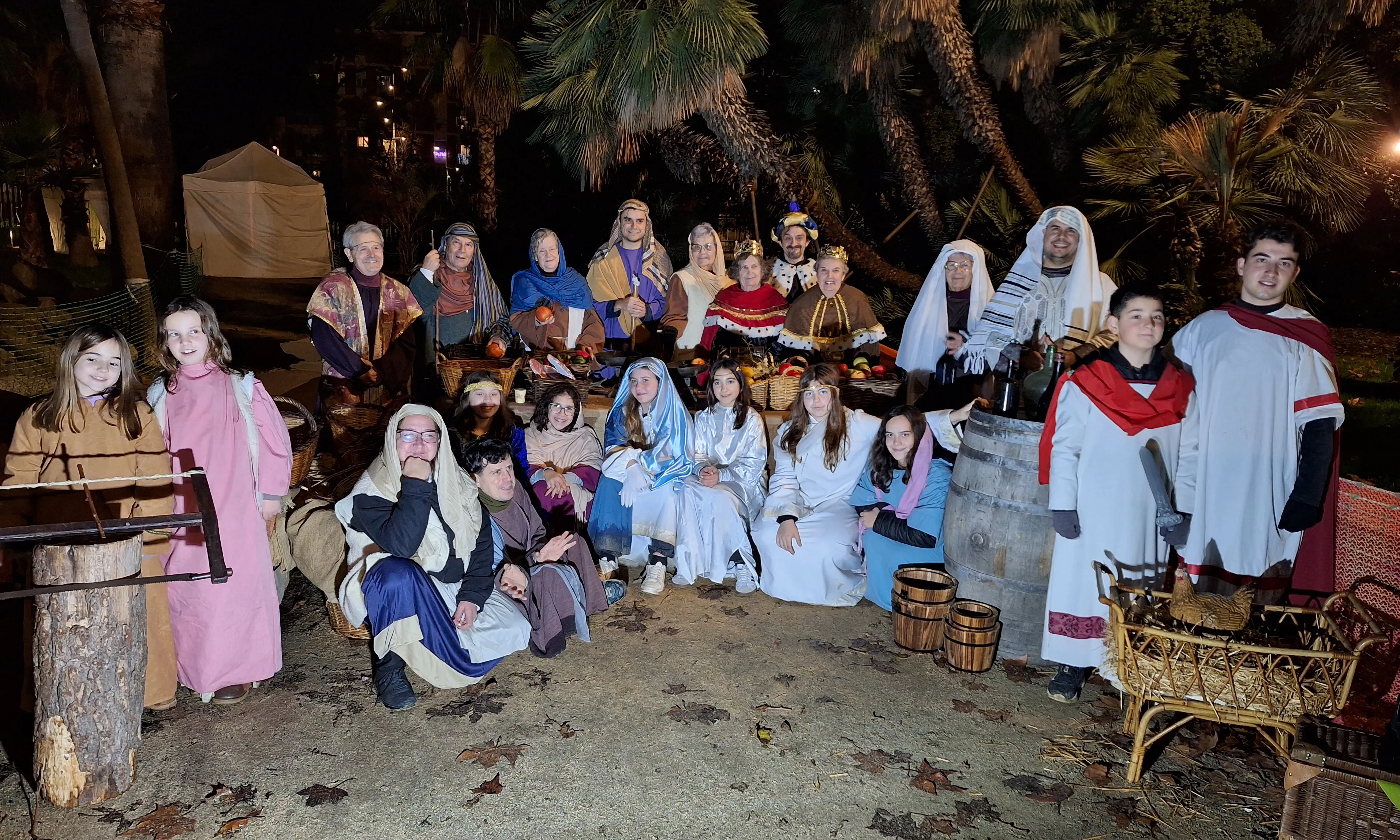 Pessebre Vivent organitzat per Calaix de Sastre aquest 2025.