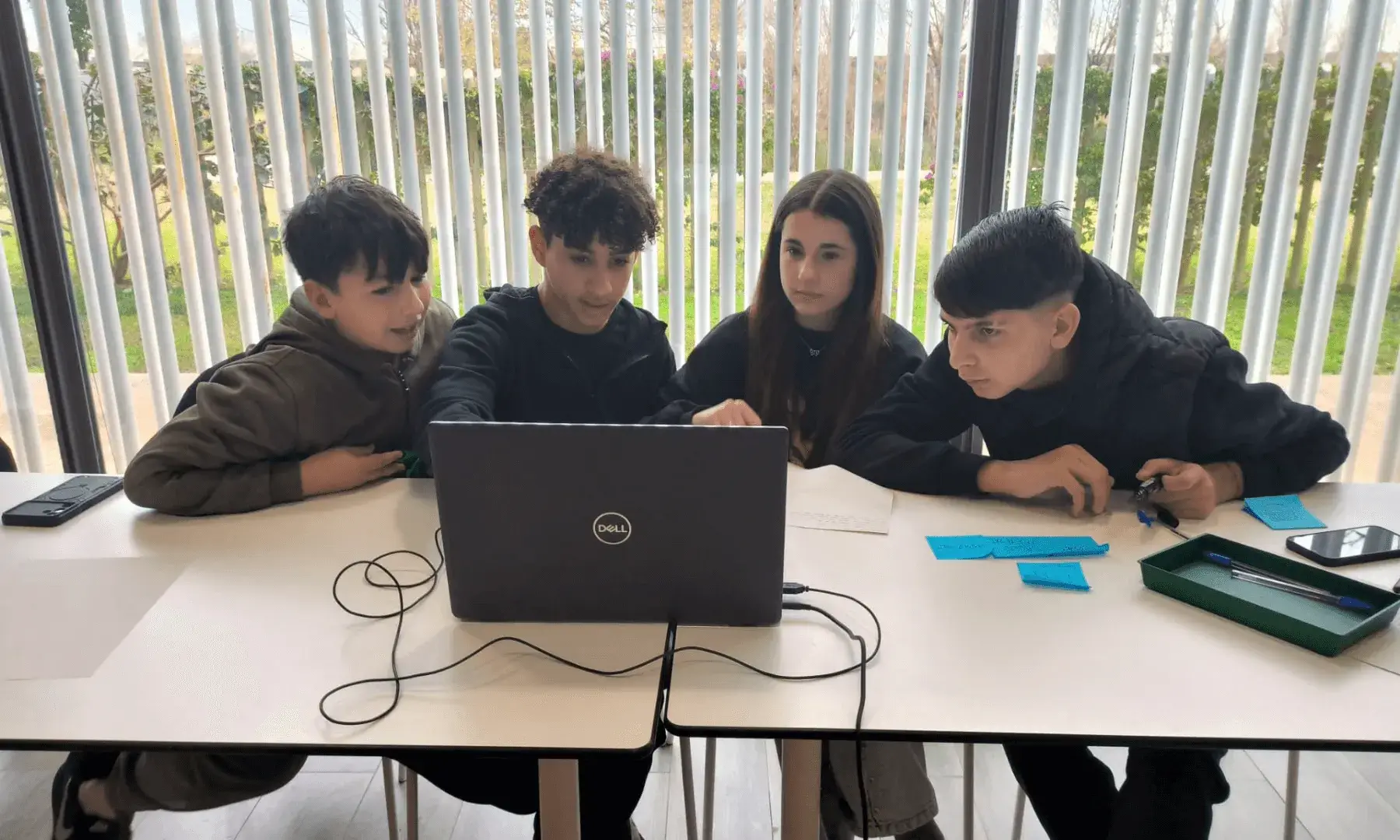 Joves participant al projecte BALANCE.