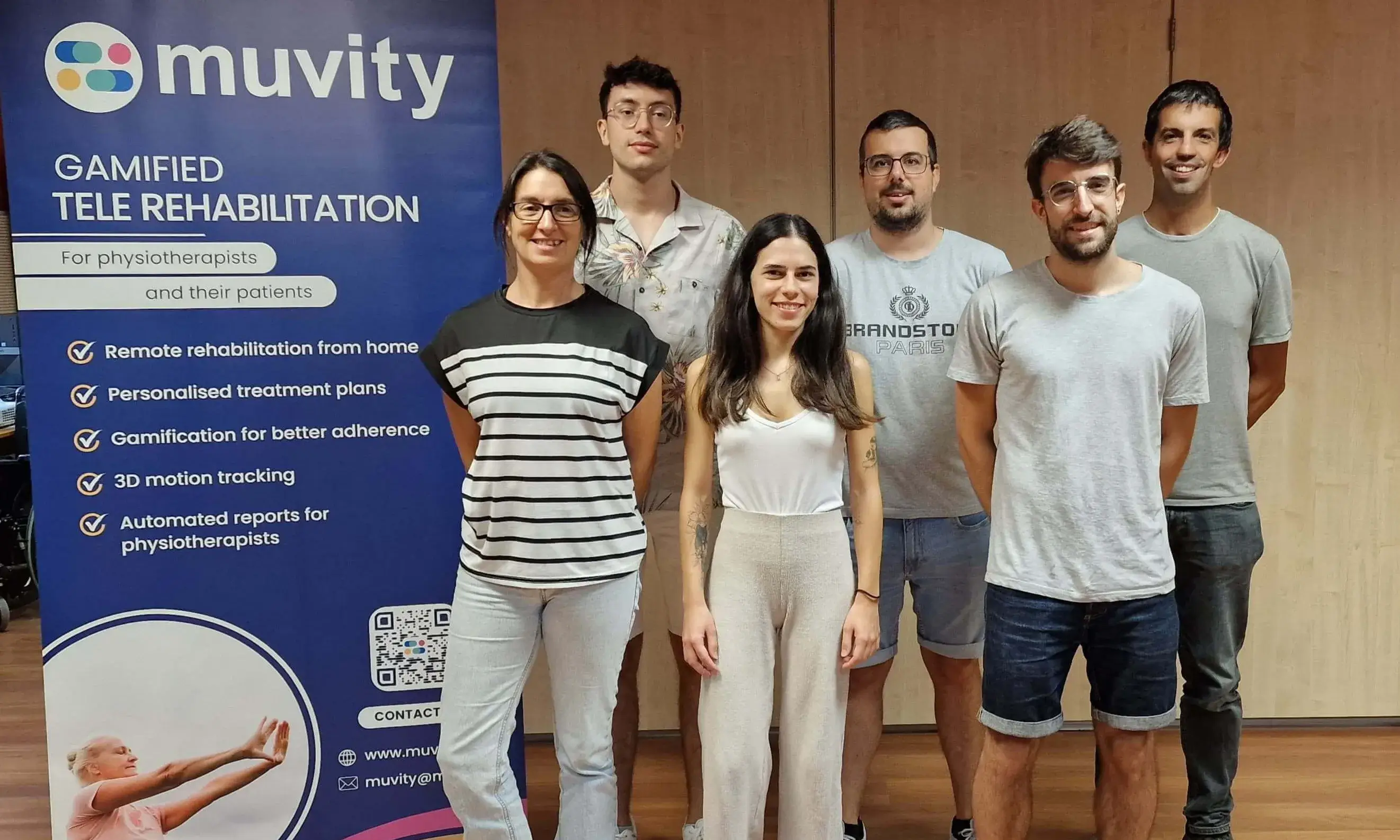 Muvity, desenvolupat per l’ADFO i la UPC, facilita la rehabilitació de persones amb necessitats cròniques a través d’una eina de realitat virtual accessible i motivadora.