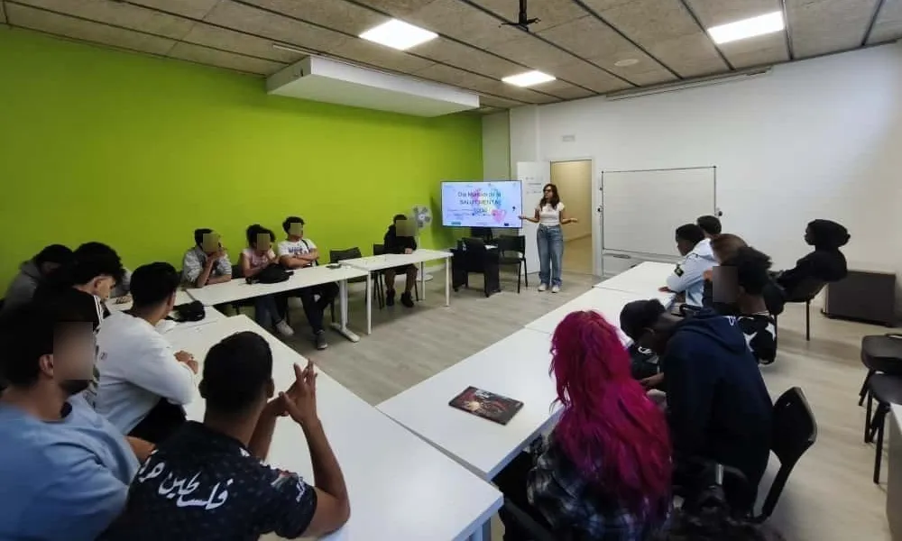 Sessió al CNO de Mataró sobre la Salut Mental