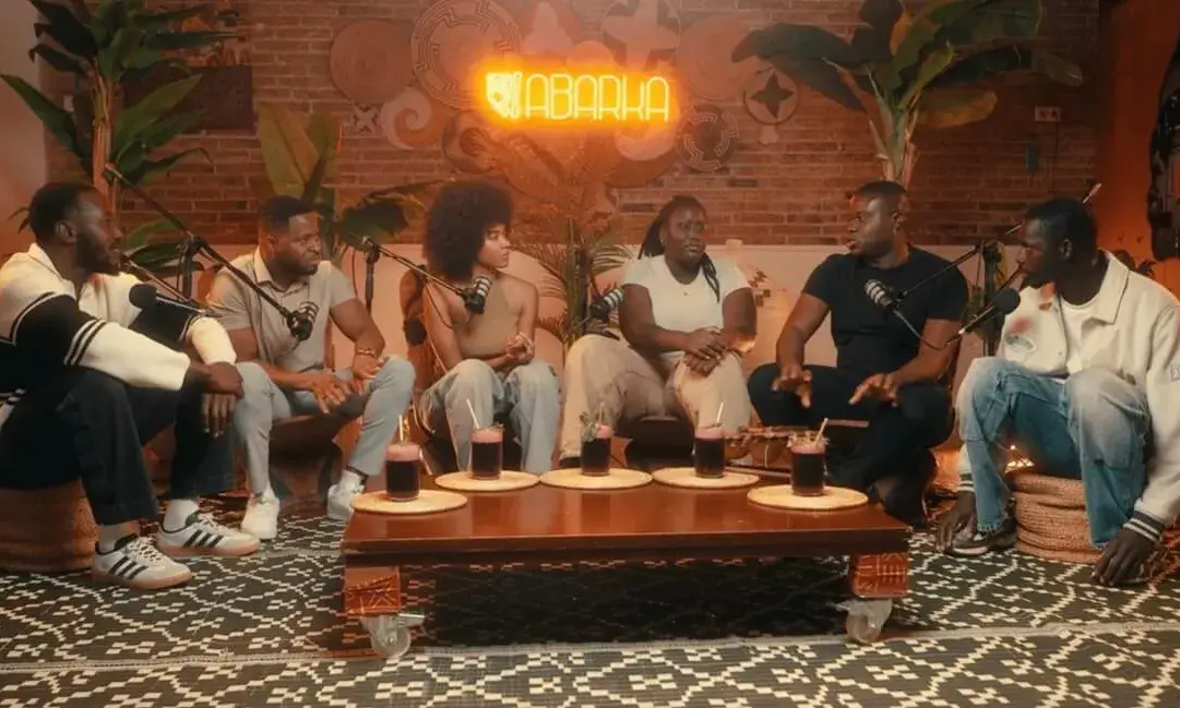 Gravació del podcast de Cooperativa Abarka