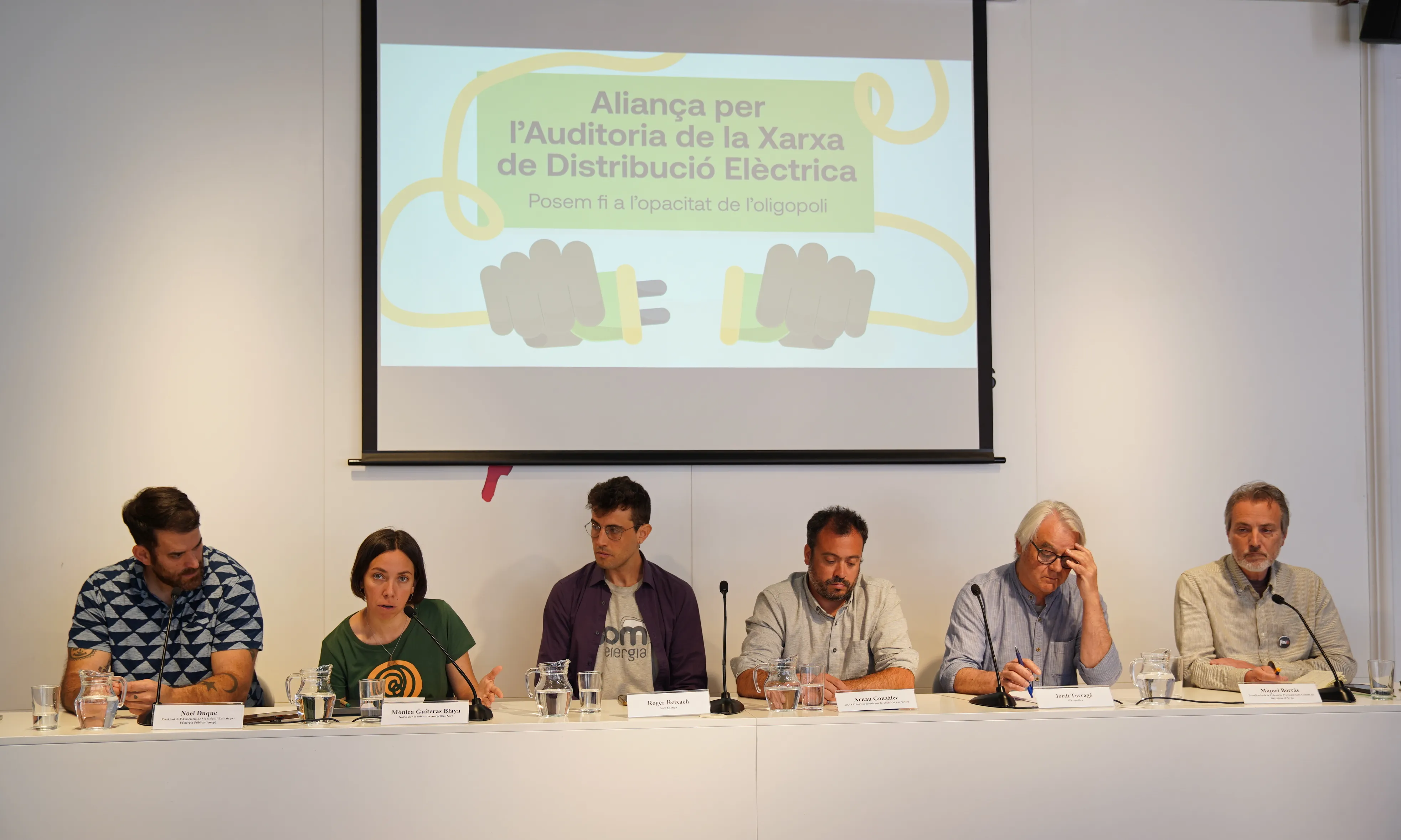 Una àmplia representació d’agents socials, municipals i cooperatius de Catalunya ha unit forces per impulsar l’Aliança per l’Auditoria de la Xarxa de Distribució Elèctrica.
