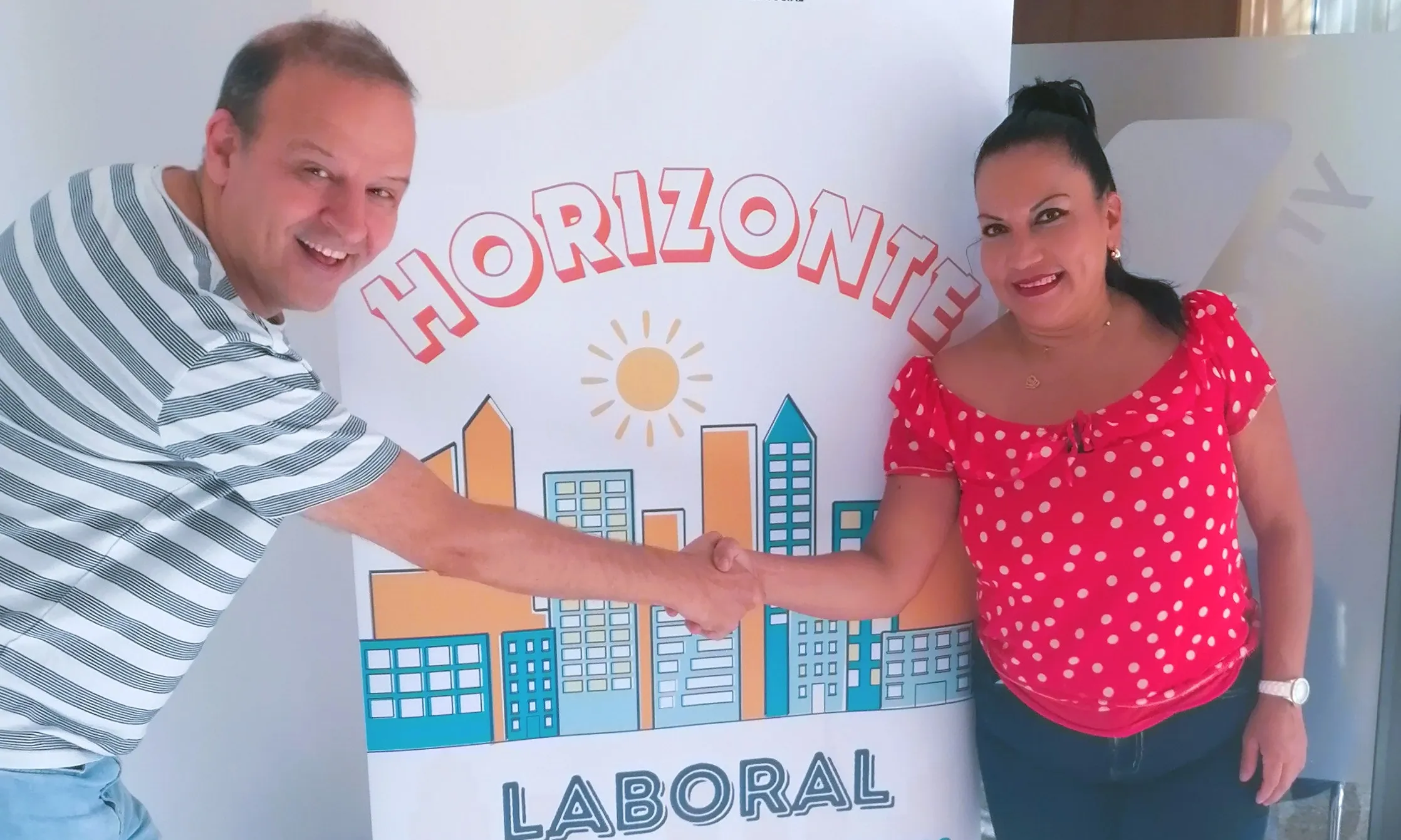 Orientador i participant d'Horitzó laboral