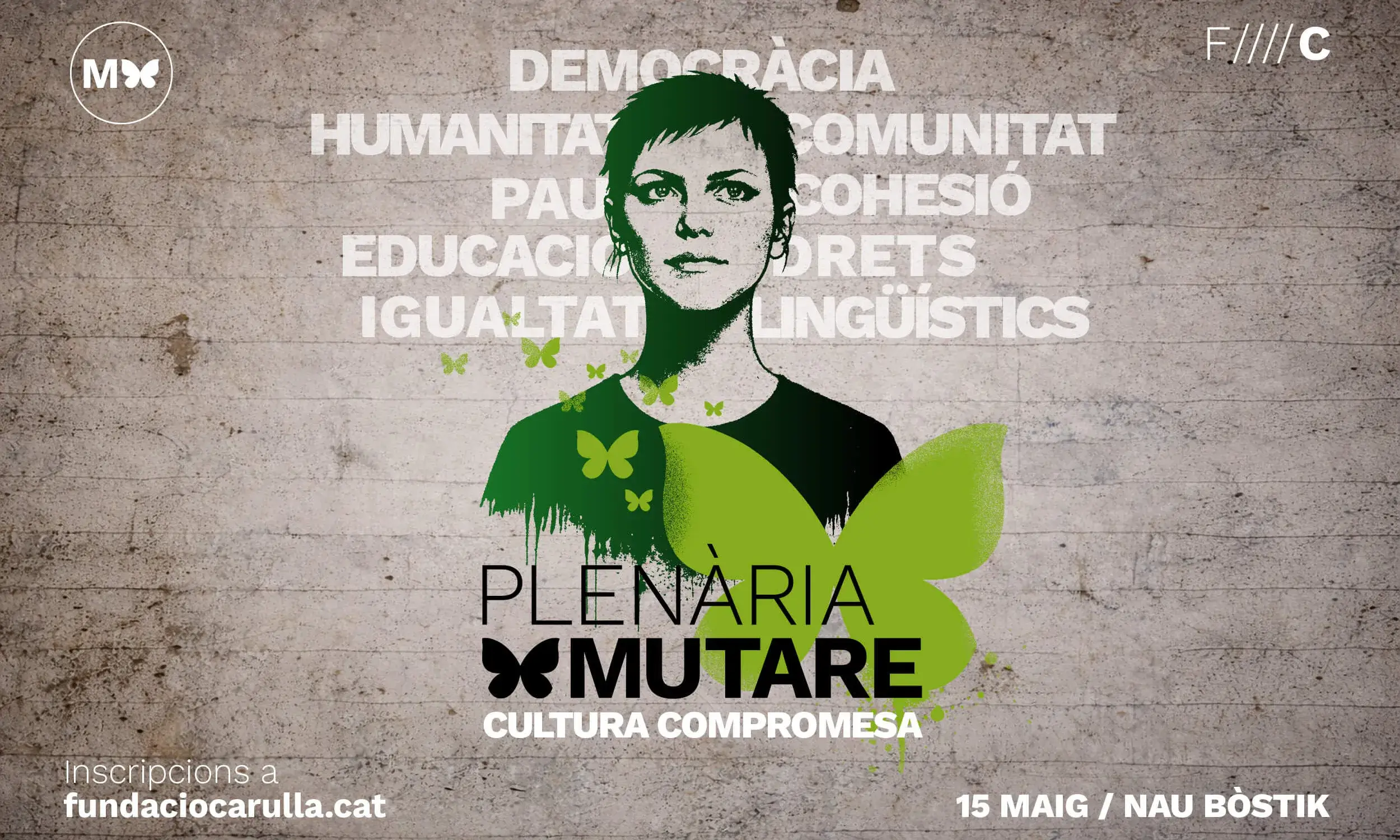 Cartell oficial de la Plenària Mutare 2026.