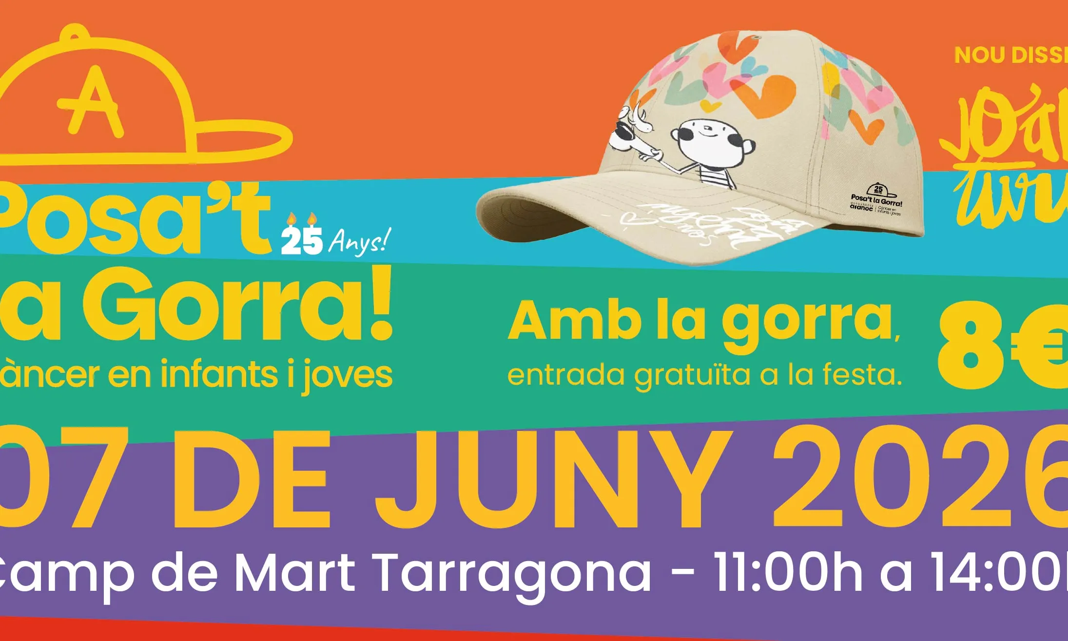 Cartell 'Posa't la Gorra' 2026 