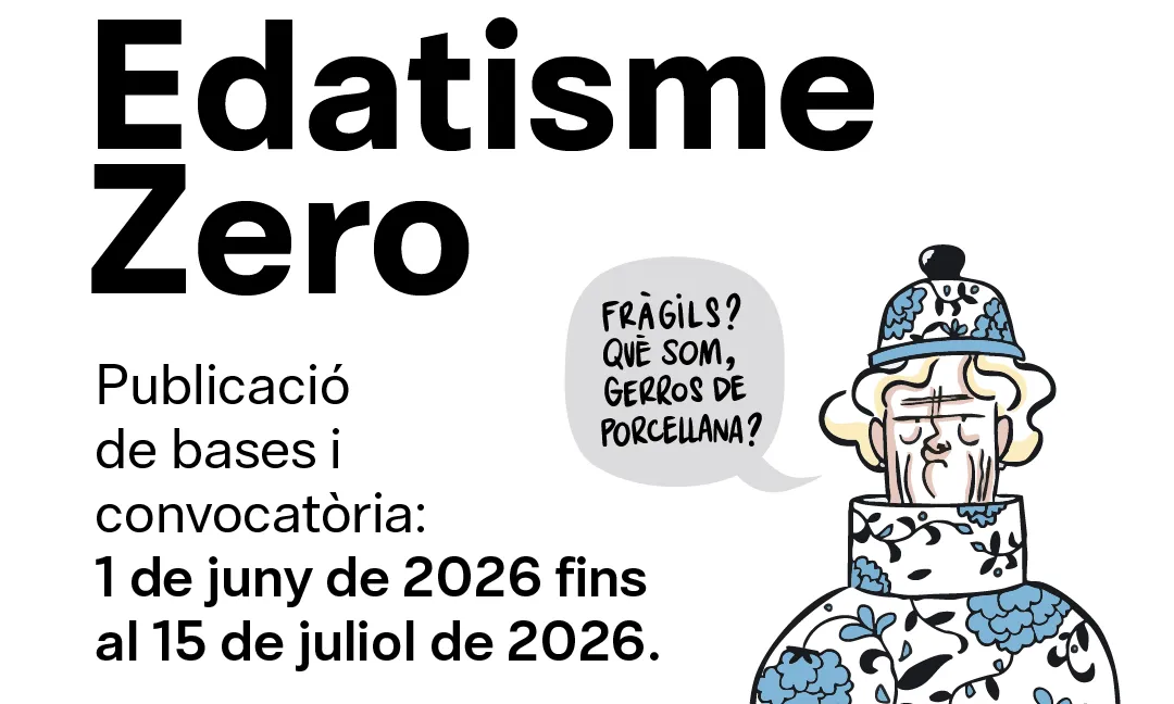 Cartell dels Premi Edatisme Zero