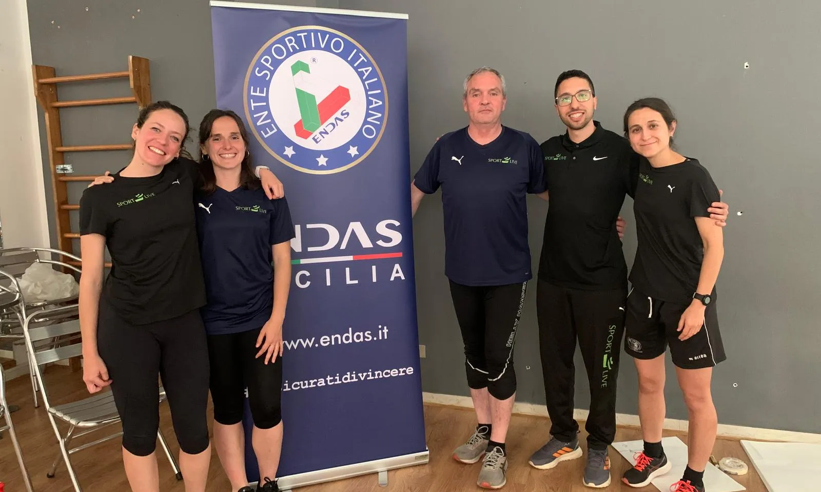 Responsables de la fundació sport2live participant en projectes europeus a Palerm