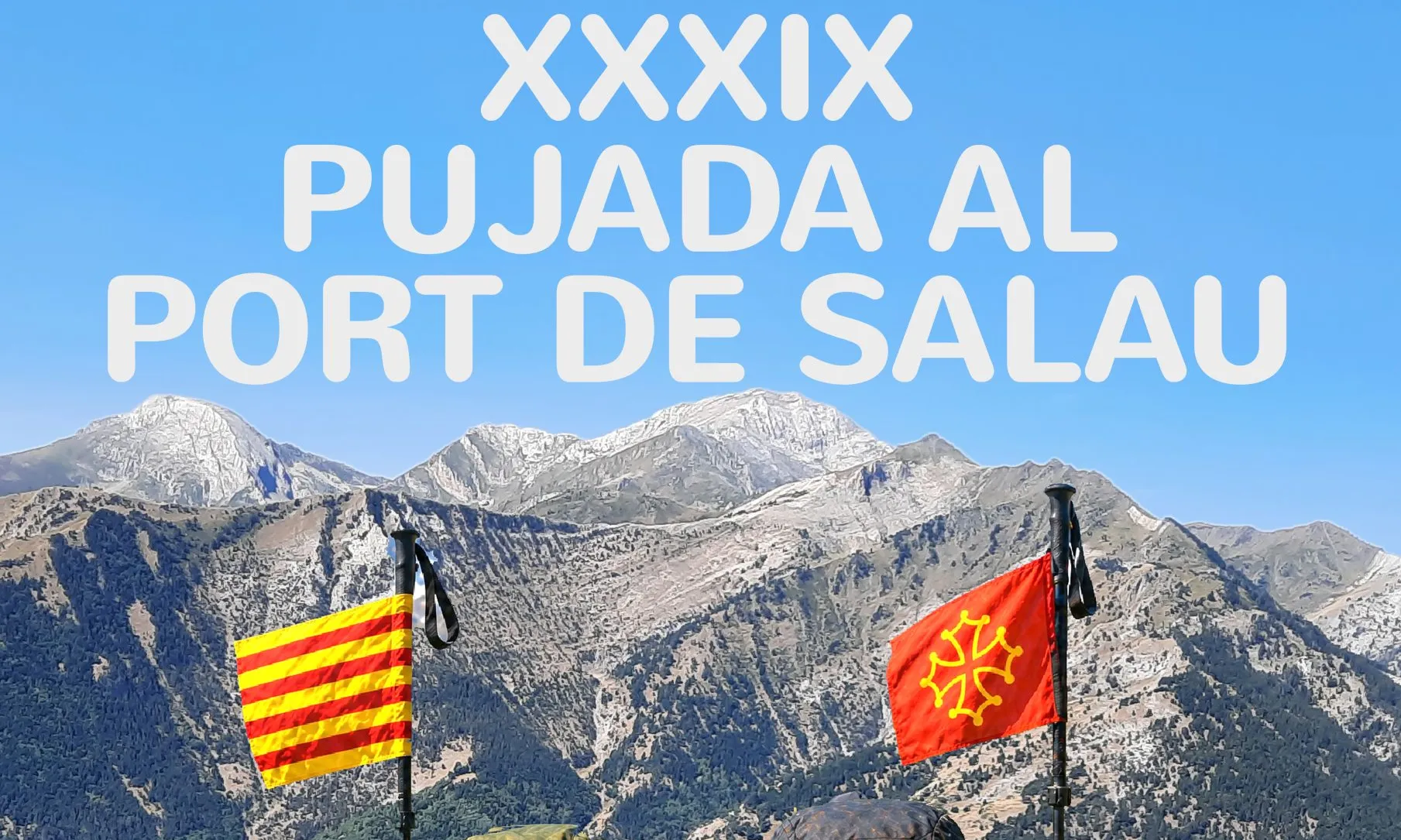 Cartell oficial de la pujada al Port de Salau.