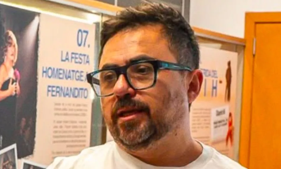 Ivan Soriano és el president de l'associació Plurals LGTBIQ+ Lloret de Mar. Font: Plurals LGTBIQ+ Lloret de Mar