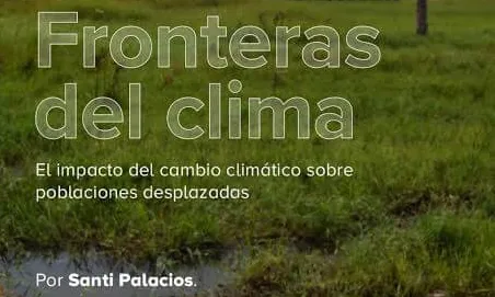 Cartell oficial de l'exposició 'Fronteres del clima'.