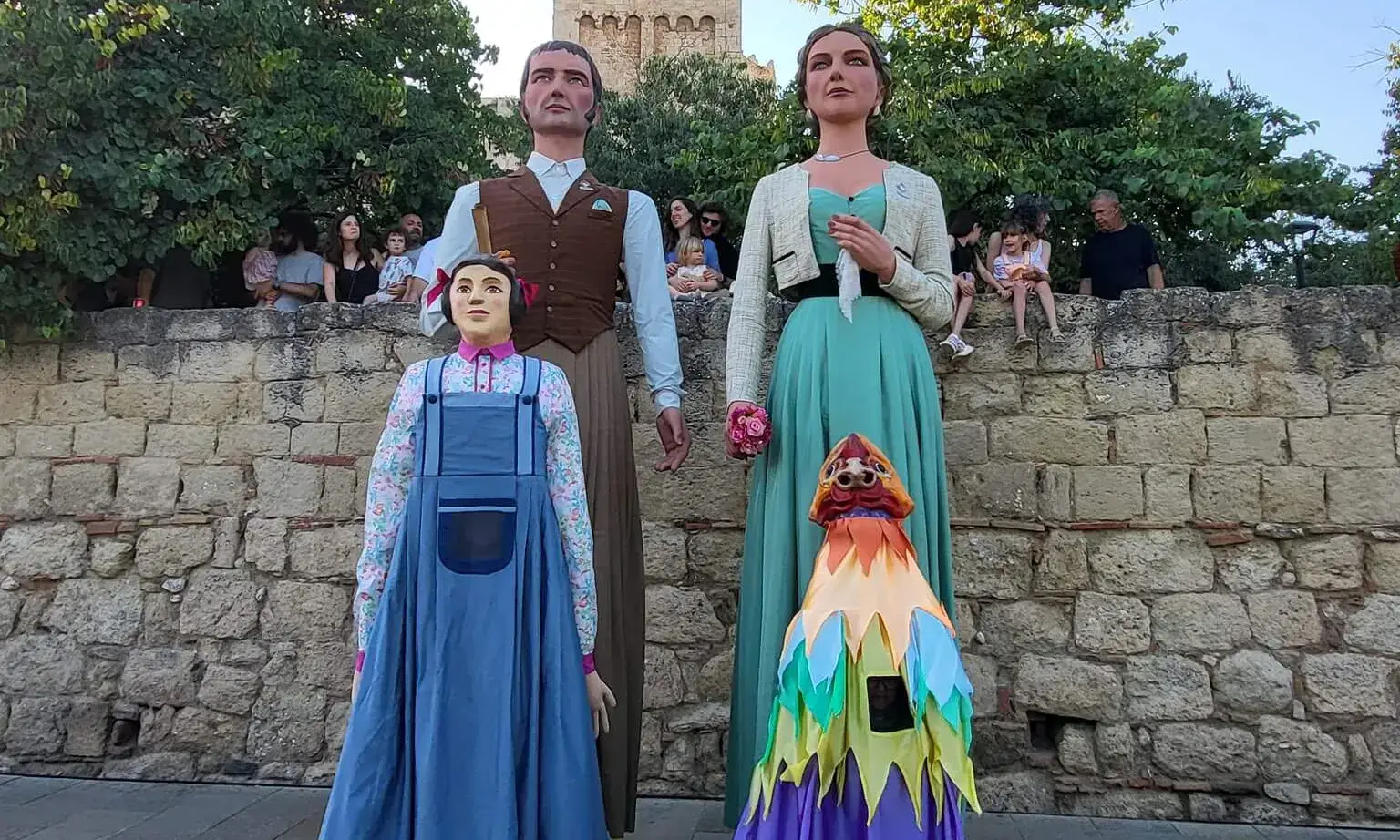 L’Assumpta, el Cebrià, la Cinteta i el Gall Roig són molt més que uns gegants per a Valldoreix.