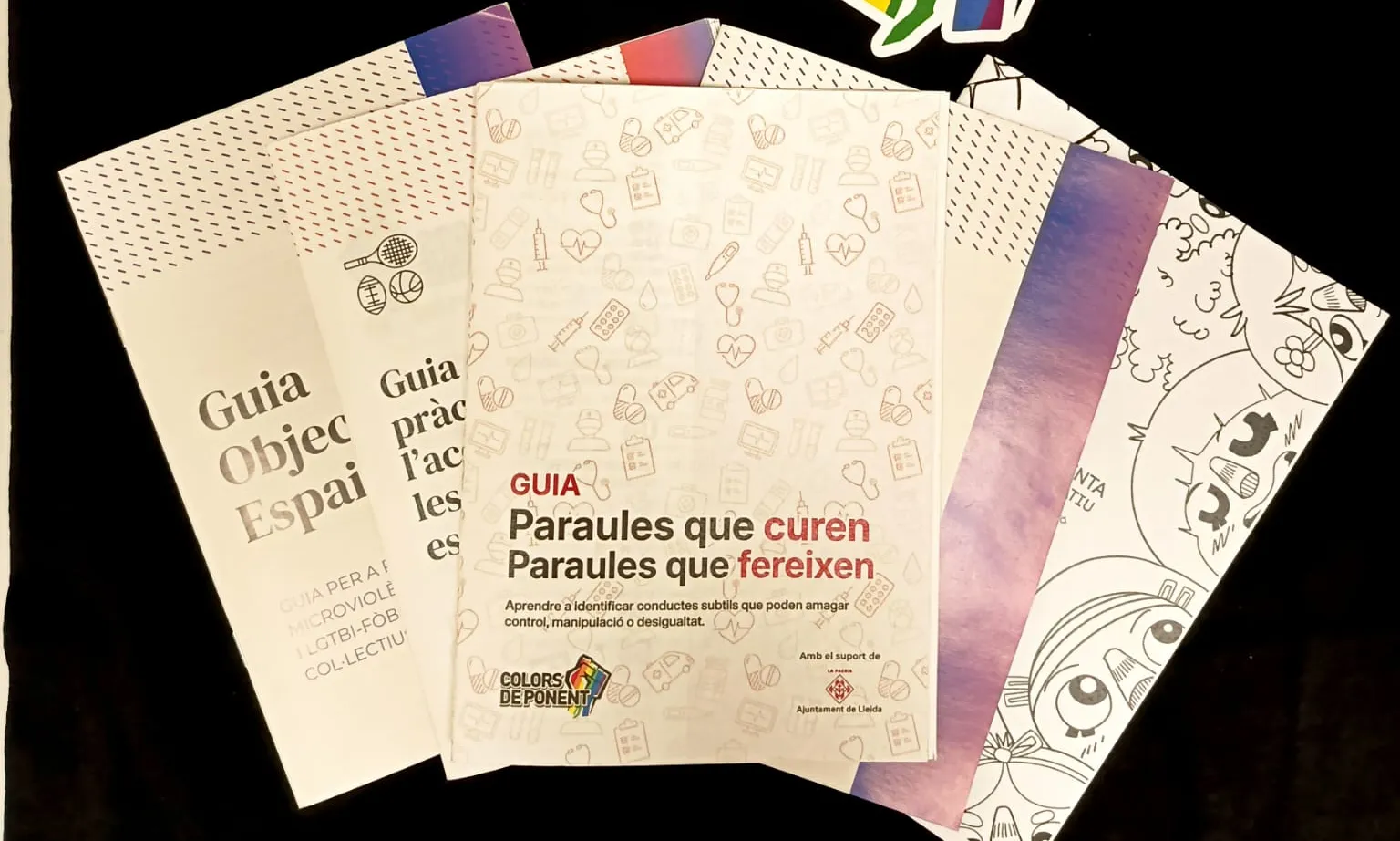 La guia es pot consultar en format digital, tot i que Colors de Ponent també n’ha preparat alguns exemplars impresos. Font: Colors de Ponent