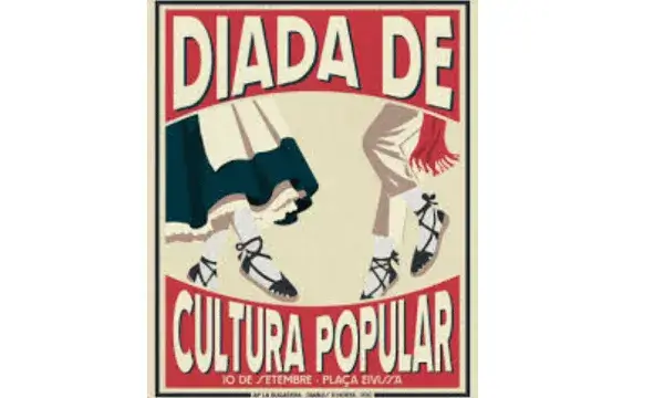 Cartell d'un acte de la festa major d'Horta.