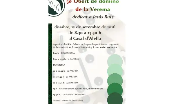 Cartell de l'acte.