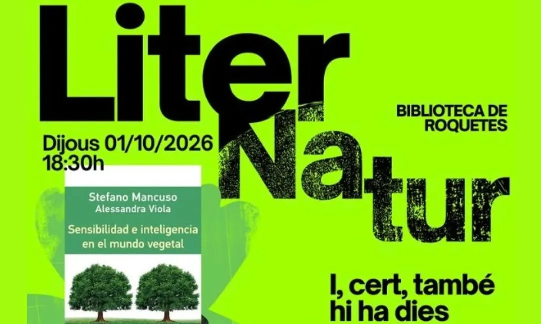 Cartell oficial de Liternatur, el club de lectura del GEPEC-EdC.