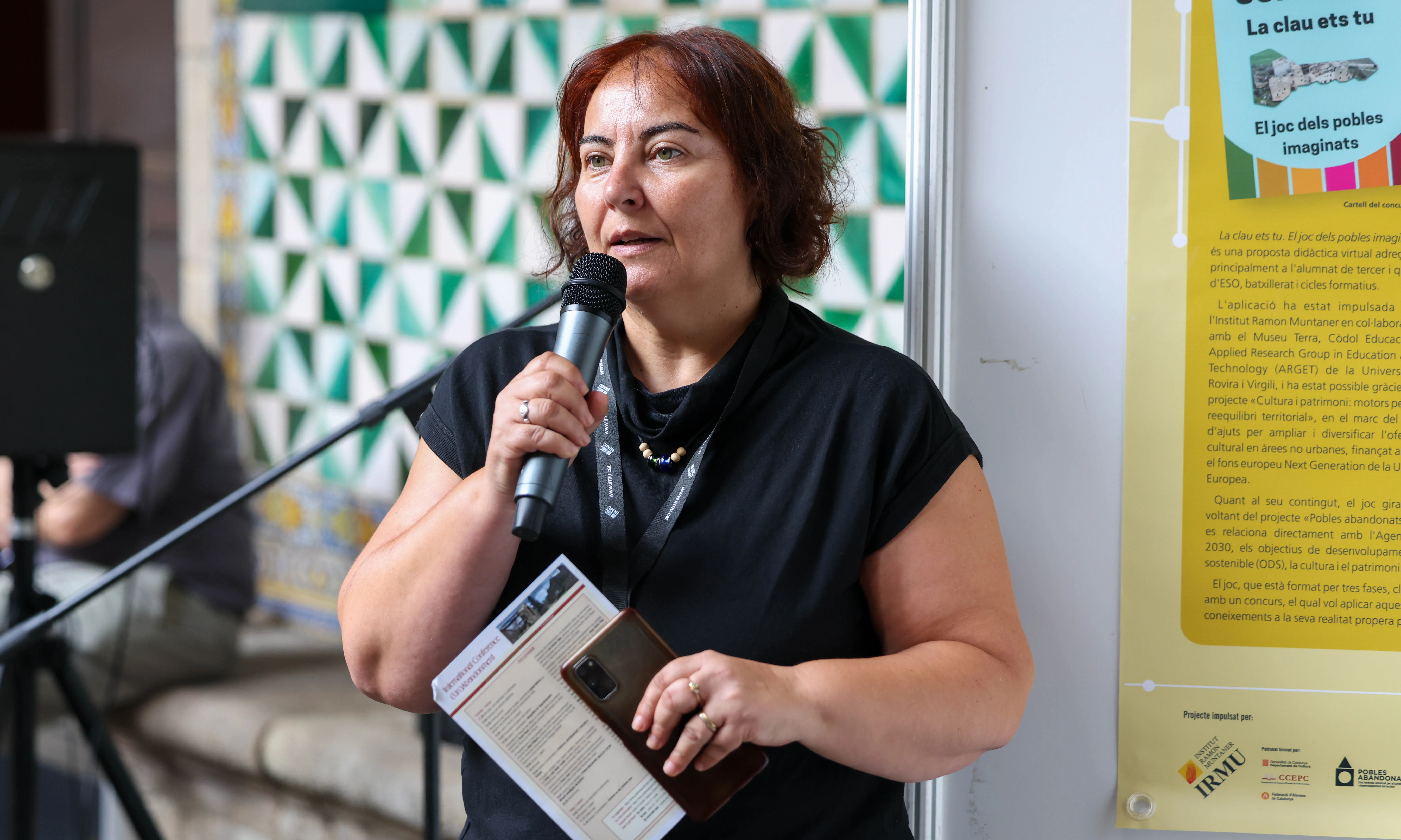 La Maria Carme Jiménez és codirectora del projecte i directora de l’Institut Ramon Muntaner.