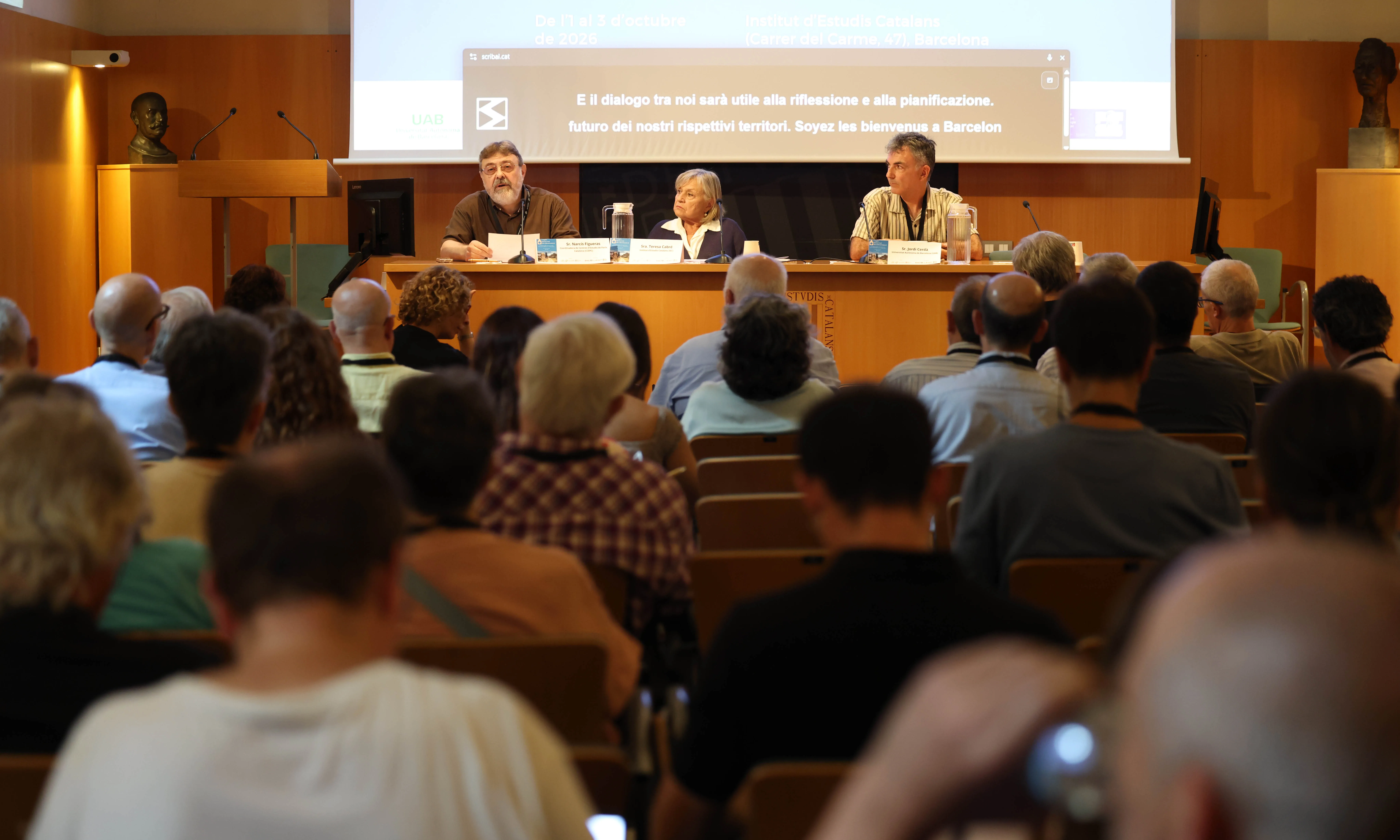 El Congrés Internacional (Des)Abandonament ha volgut posar el projecte en context europeu i conèixer què s'està fent en altres territoris.