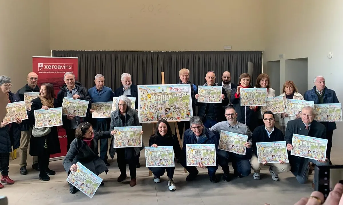 Acte de celebració del 25è aniversari de la revista Xercavins.