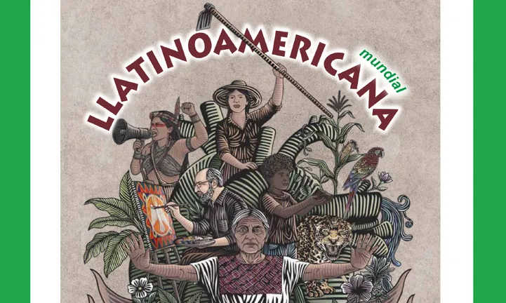 Cartell oficial de la presentació de l’Agenda Llatinoamericana 2027.