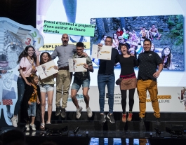 Agrupament Escolta Trini Nova, guardonat en l'edició anterior dels Premis d'Educació en el Lleure, 2019. Font: Ajuntament de Barcelona