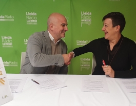 La proposta l'han dut a terme Ua1 Lleida Ràdio i Pastisseries Marquès. Font: Francesc Balañà