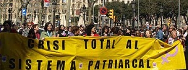 Dia Internacional de la Dona Treballadora, Barcelona 2009 Font: 