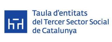 Logo de la  Taula d'entitats del Tercer Sector Social de Catalunya Font: 