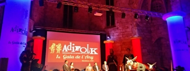 La gala anual de l'entitat (Foto: Adifolk) Font: Adifolk