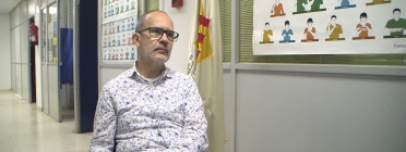 Albert Casellas, president de la Federació de Persones Sordes de Catalunya. Font: Marta Catena