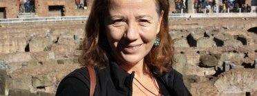 Susan Simón, delegada a Barcelona de l'Associació Auxilia. Font: Auxilia