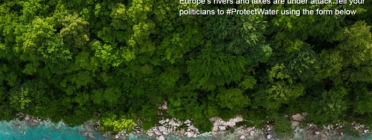 La campanya #protectwater fa una crida a la ciutadania a defensar la directiva de l'aigua en el procés participatiu obert. Font: wwf.eu