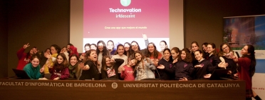 Presentació del Technovation a l'UPC Font: Esther Subias