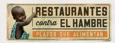 Imatge de la campanya "Restaurants contra la Fam" Font: 